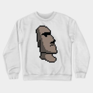 Moai 8 bits Crewneck Sweatshirt